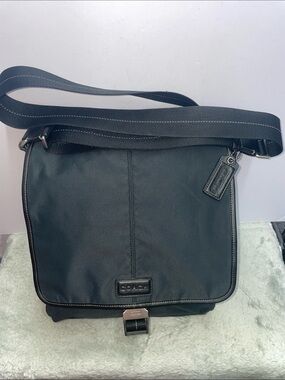 Coach ‘Varick’ Nylon Map Bag